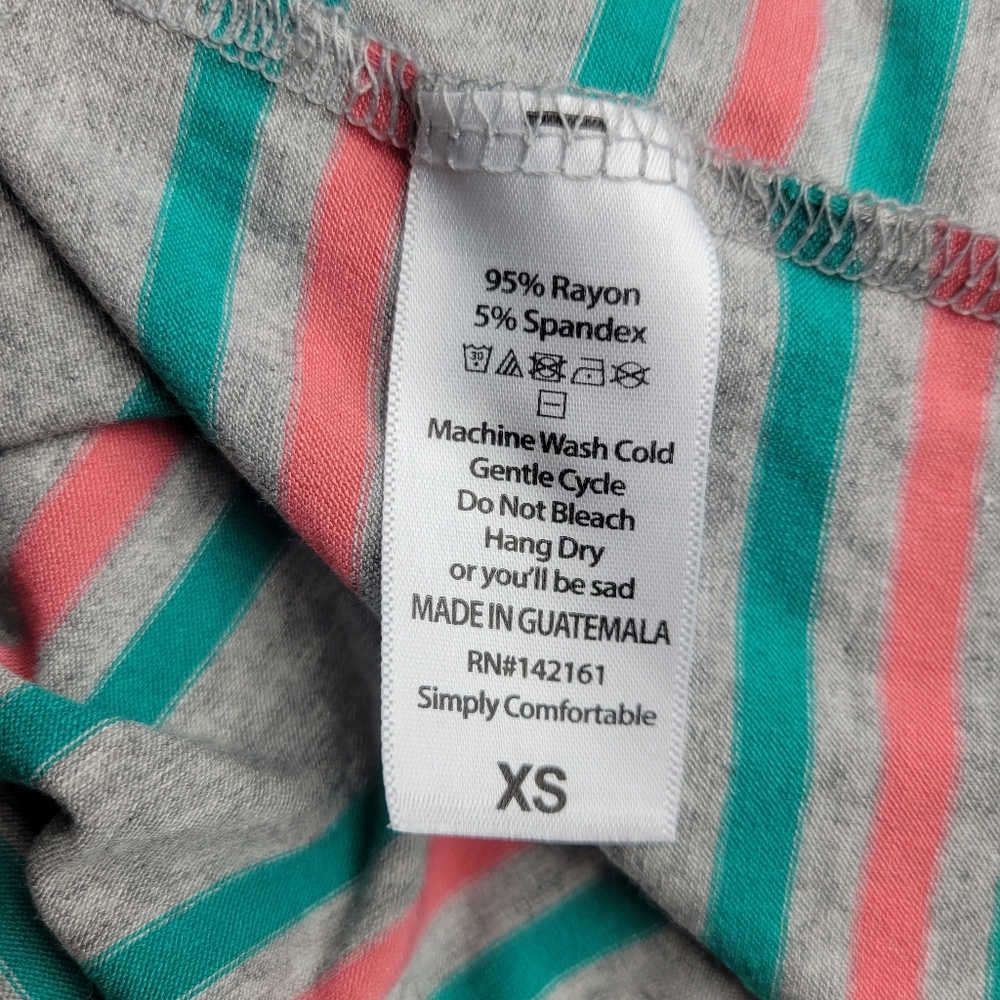 NWT Lularoe Striped Irma Tunic Top - Picture 8 of 11
